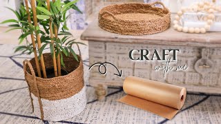 Manualidades con papel kraft [Ideas originales] - Servei Estació