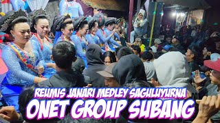 REUMIS JANARI MEDLEY SAGULUYURNA || ONET GROUP - LIVE CIKAWARI BANDUNG