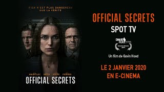 Bande annonce Official Secrets 