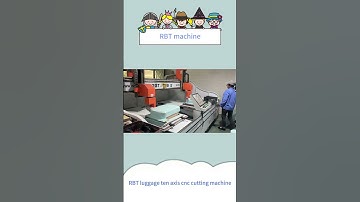RBT luggage 10 axis cnc cutting machine|Choose RBT, choose excellence|Clickto subscribe to learnmore
