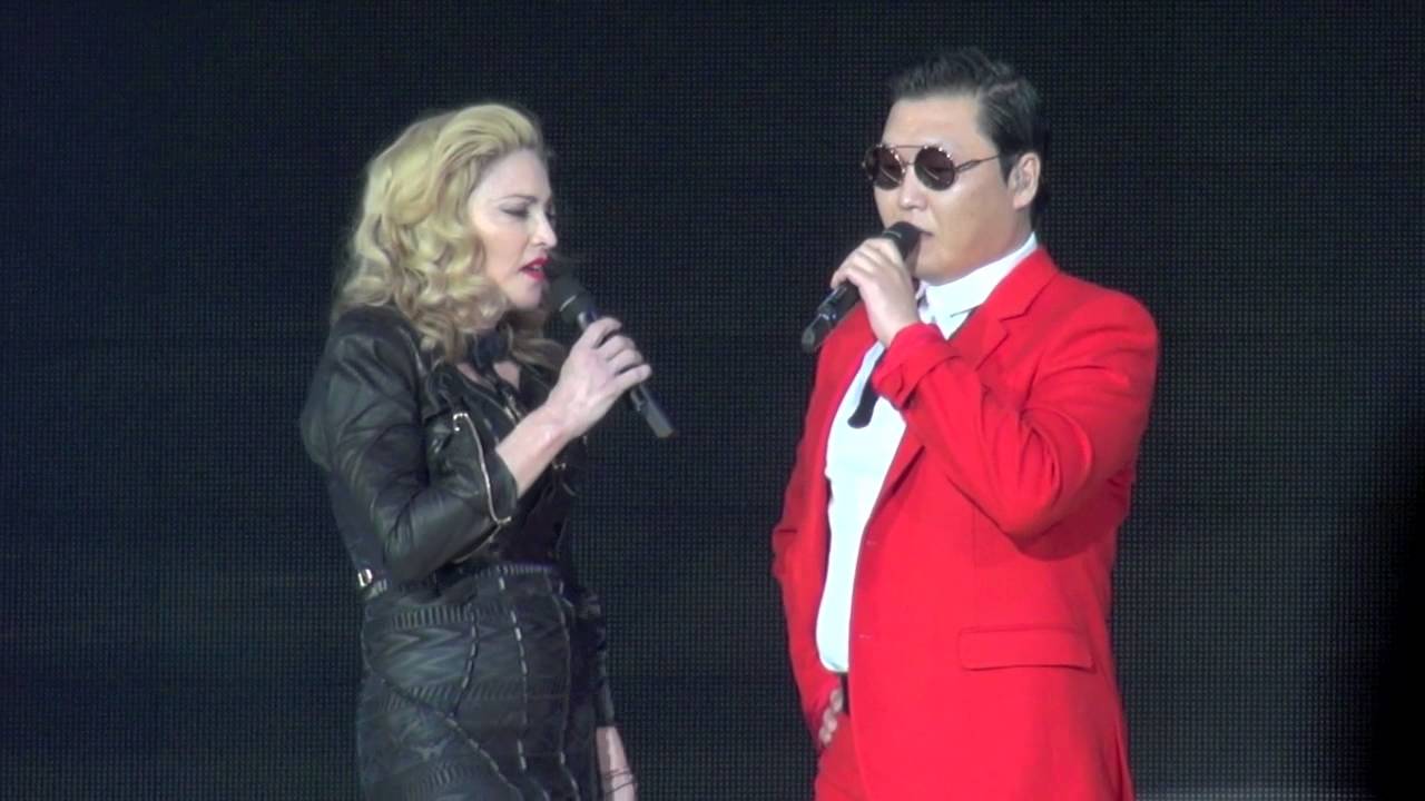 Madonna & PSY Gangnam Style MDNA Tour