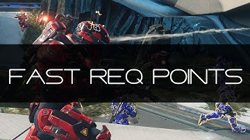Halo 5: How to get fast Req points! [AUDIO FIXED]