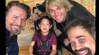 The Texas Tenors visit Shriner's Hospital and meet Bentley Rogers "Santa Claus Is Coming Tonight"