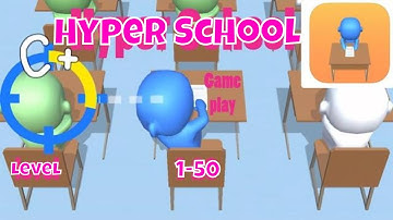 Hyper School Gameplay Level 1-50 (iOS) Chapter Links Below by Suji Games Made with Unity
