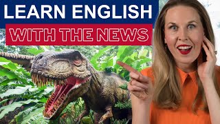 RECORD-BREAKING DINOSAUR FOOTPRINT FOUND! Learn English With The News (Advanced English Lesson) screenshot 4