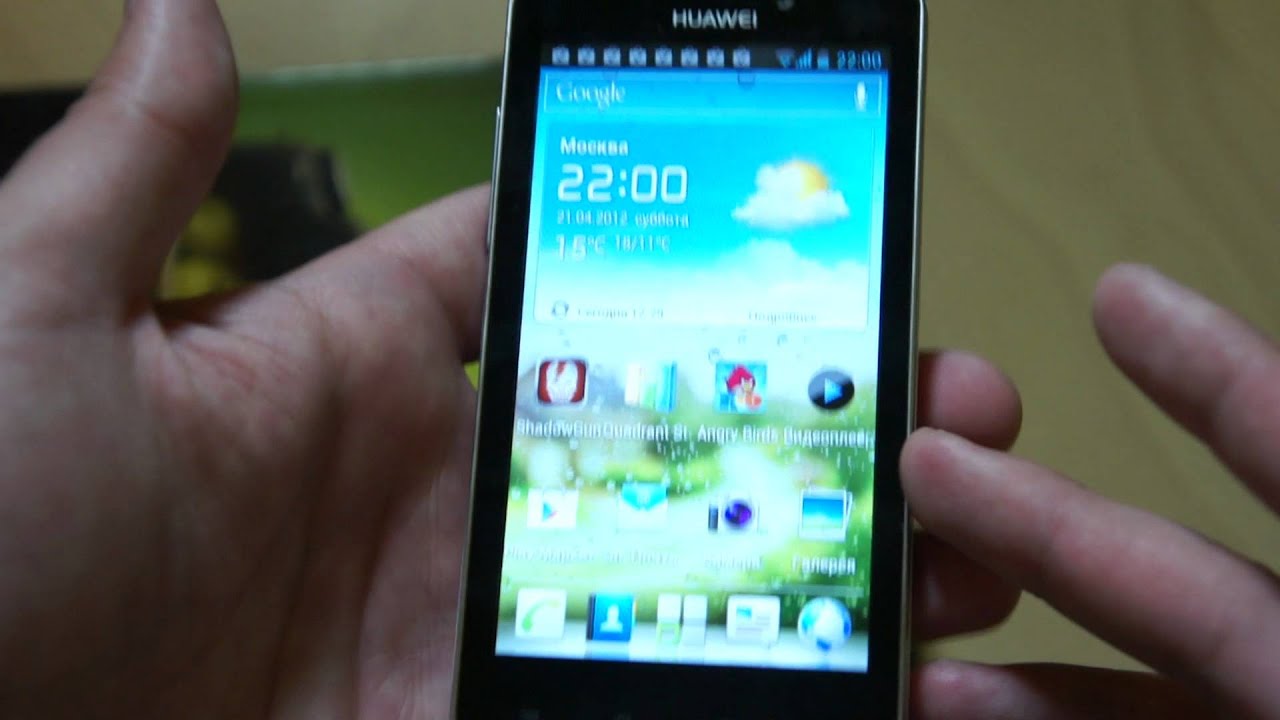 Видео Huawei U8860 Honor и Fly IQ285 Turbo