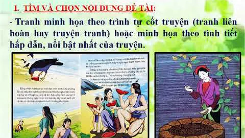 MỸ THUẬT 8 BÀI 28: VẼ TRANH MINH HỌA TRUYỆN CỔ TÍCH