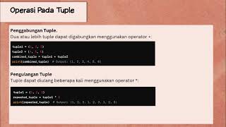 Tugas kelompok dasar pemrograman tentang tuple