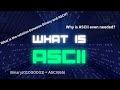What is ASCII | ASCII encoding in detail | CrashLoop