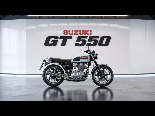 Finally Revealed The 2026 Suzuki GT 550 – Retro Legend, Modern Finally Revealed The 2026 Suzuki GT 550 – Retro Legend, Modern