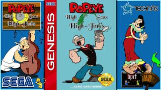 Popeye -11- Game Over Track K Sega Genmd - Ost