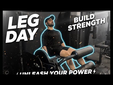 Full leg day workout routine plan - YouTube