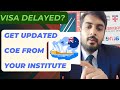 Visa Delayed? Get Updated CoE from Your Institute | Australia 🦘