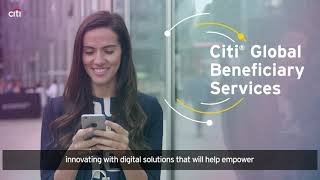 Citi Global Beneficiary Services Payment Tracker for Corporates & Public Sector