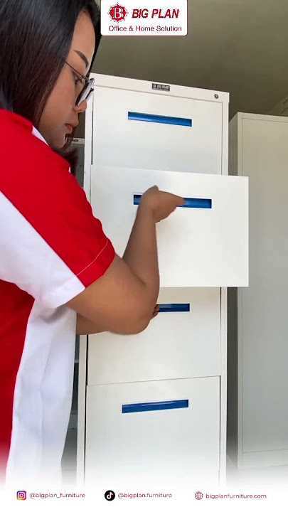 Filling Cabinet dengan fitur anti tilt, Jadi aman dari maling wkwkwk