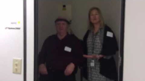 Off axis rotation study with Dr Faith Akin and veteran Glenn Guy