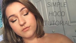 Simple Homecoming Tutorial | Rianna Schuler 2018
