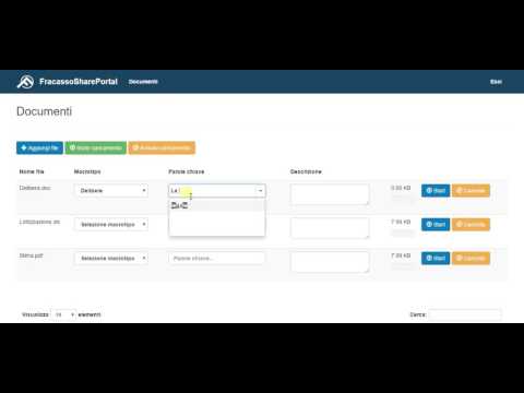 Tutorial login e upload/download documenti