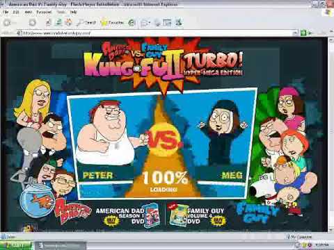 American Dad Vs Family Guy Kung Fu II - Peter Griffin Arcade Mode