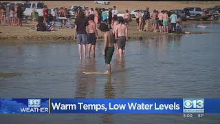 Folsom Lake Water Levels Low, Casts Doubt On Boating Season