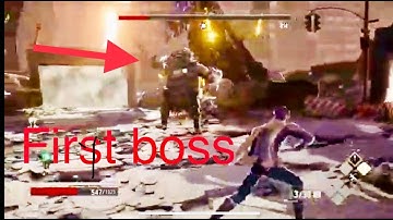 Code vein first boss fight Oliver Collins