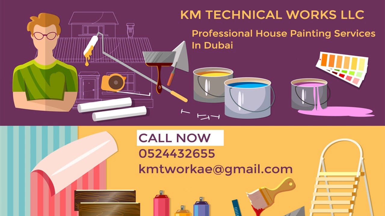 house painting service dubai 05244326555 YouTube