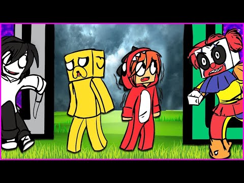 JEFF THE KILLER DIMENSION VS THE DIMENSION OF IT (ESO) - MINECRAFT PORTALES