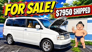 ‼️FOR SALE‼️ Honda Stepwagon K24! AWD! $7950 shipped!