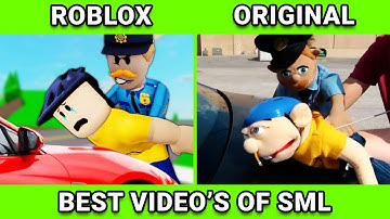 SML Movie vs SML ROBLOX: BEST SML VIDEOS ! Side by Side #21