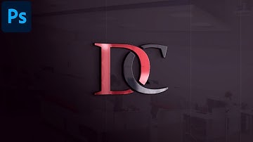 How to Make DC Logo in Photoshop | Logo Design