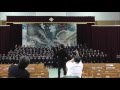 文化祭合唱2016年 青山中学校 「花は咲く」