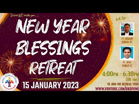 (LIVE) New Year Blessings Retreat (15 January 2023) Divine UK