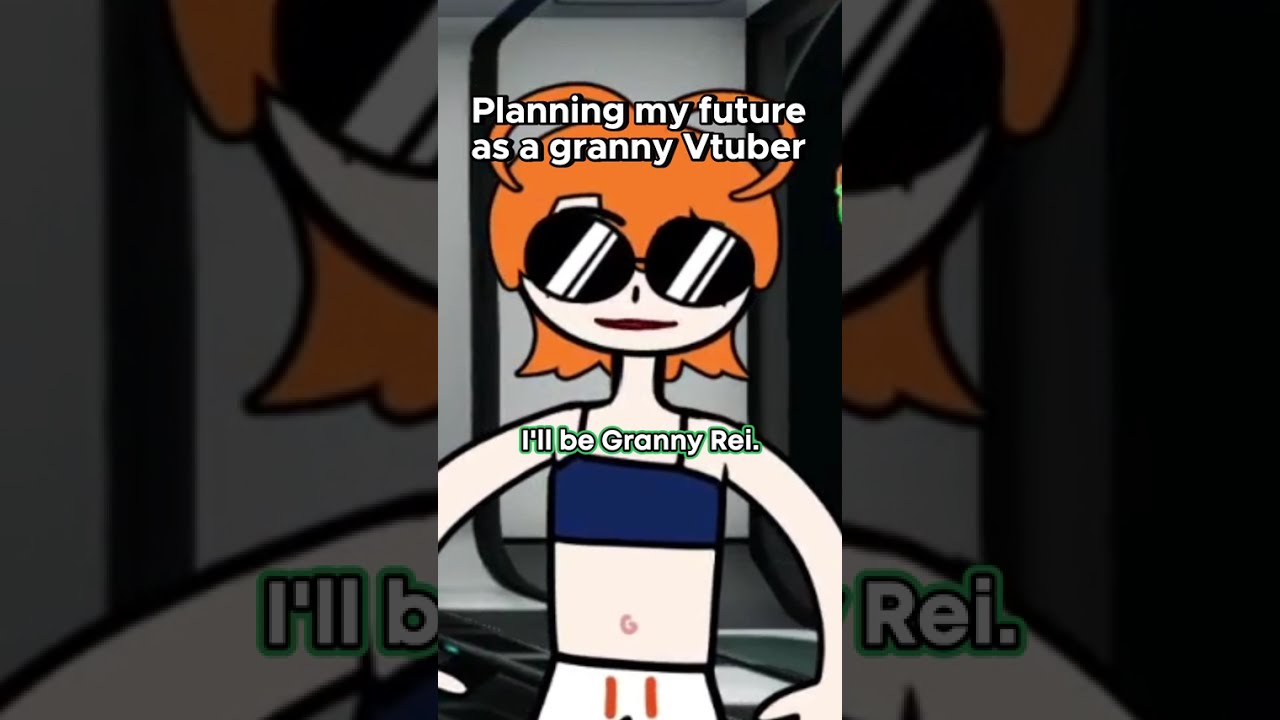 Planning my future as a Granny Vtuber  #vtuberclips #envtuber