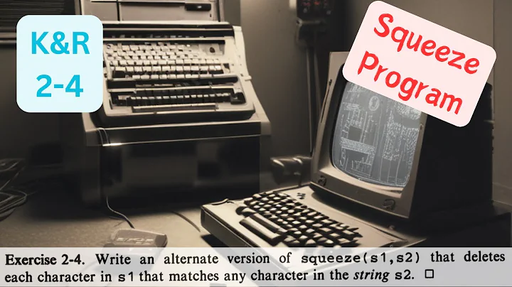The C Programming Language K&R: 2-4 Solution