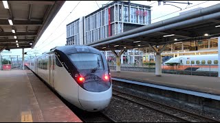 422次自強號(3000)終點新左營站2B月台調車入庫(電子鳴笛)