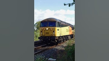 Colas Rail - Class 56 Slowing Down For A Red Signal Before Northallerton East Junction #class56