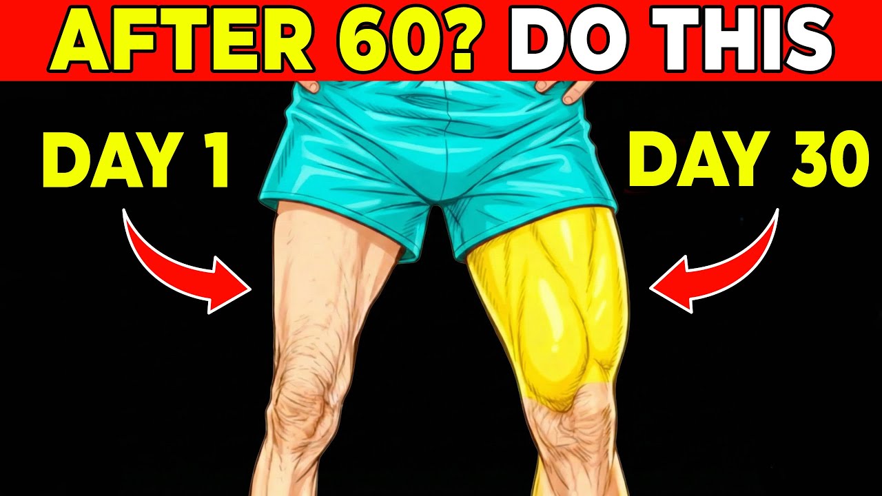 Over 65? This 5-Minute Workout Is Better Than Squats for Your Knees!