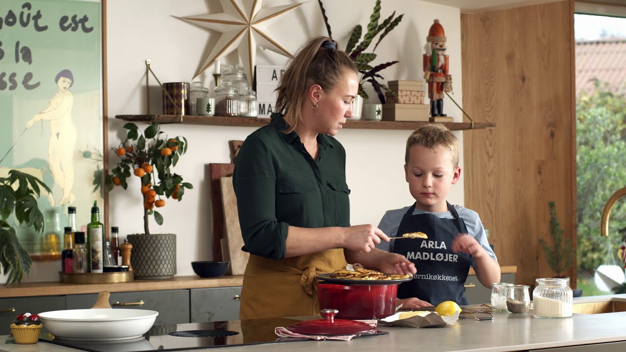 Mindre madspil i julen | Lav klatkager af en rest af grød | Arla Madløjer