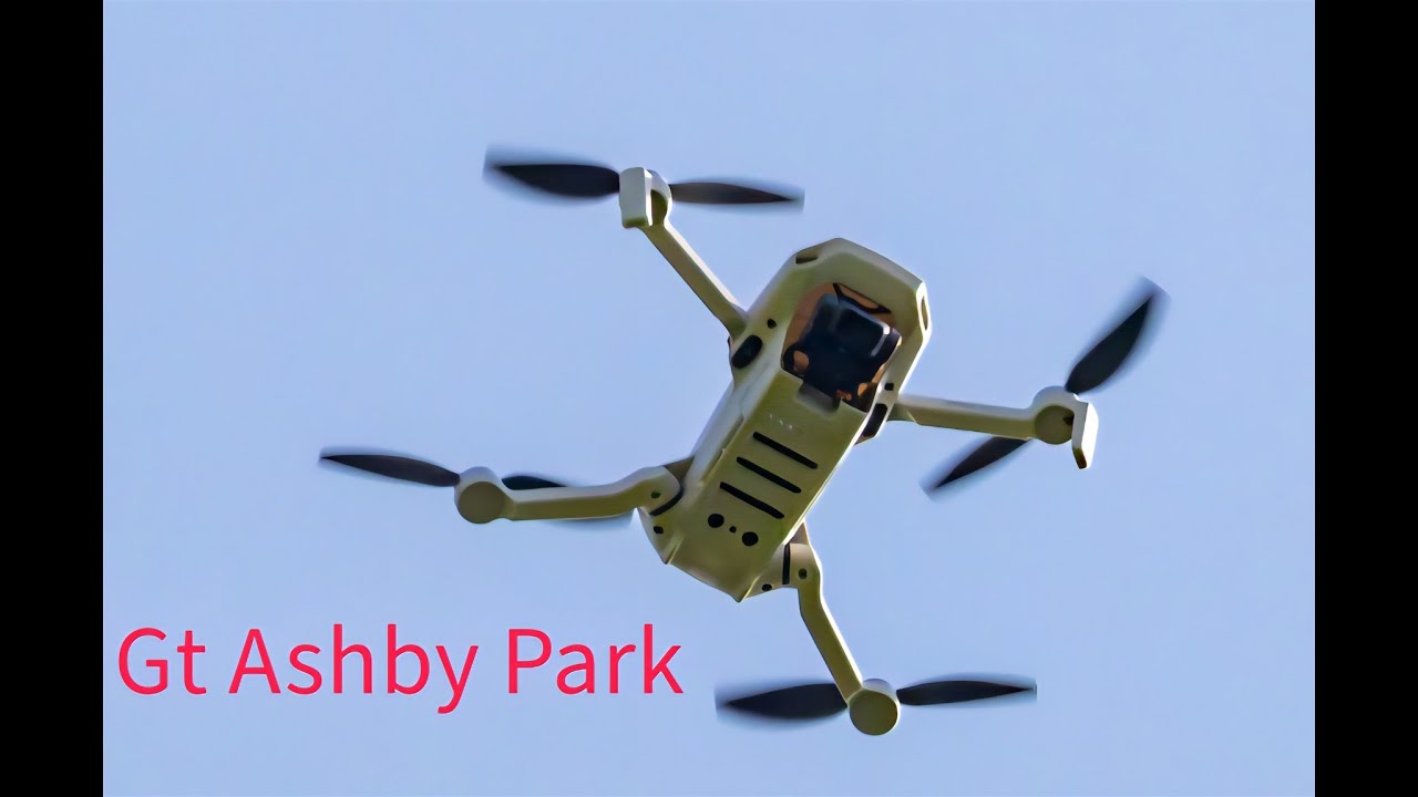 Drone Flight Around Gt Ashby Park Stevenage DJI Mini 4K 2025 4K