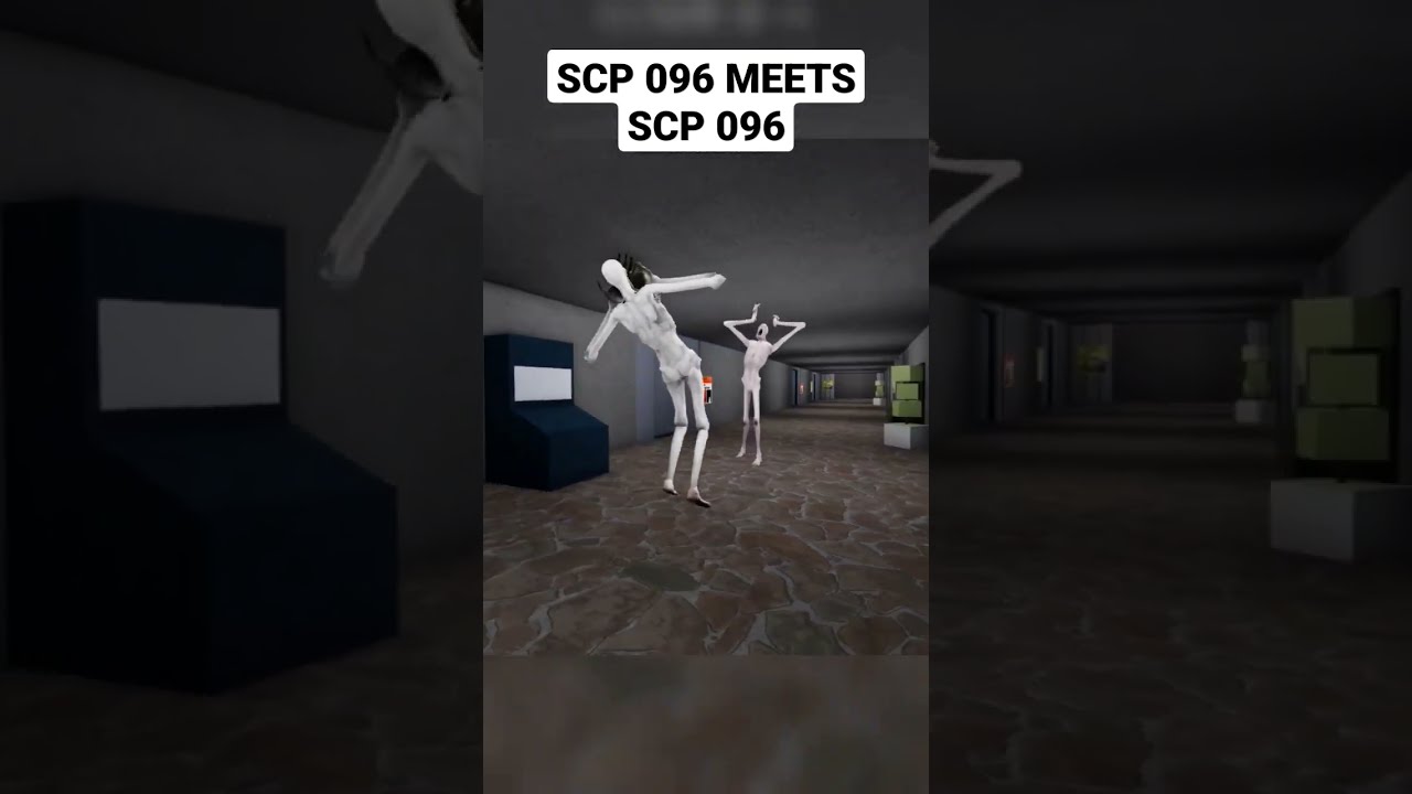 SCP 096 OLD VS NEW Shorts Scp Roblox