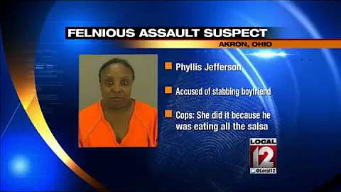 Woman charged with stabbing boyfriend after salsa ...
