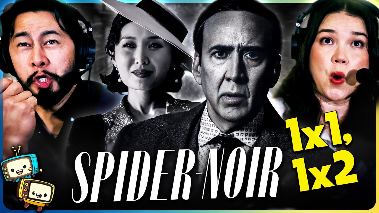 SPIDER-NOIR 1x1 & 1x2 Reaction! | Nicolas Cage | Brendan Gleeson | Li Jun Li | Marvel w/ Jaby Koay