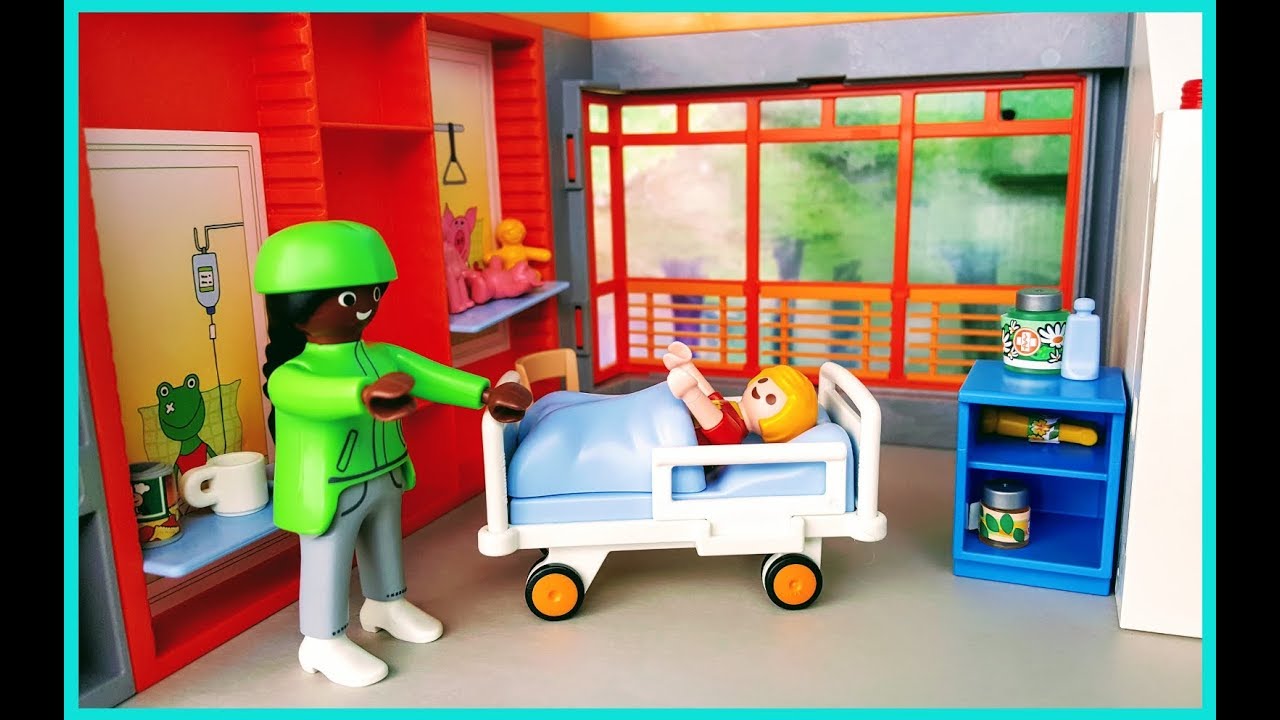 playmobil children's hospital game