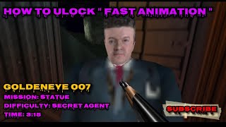 How to Unlock Fast Animation | Goldeneye 007 | Xbox series Ep. 10