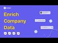 How to Enrich Company Data with CUFinder | Industry, Size, Location &amp; More
