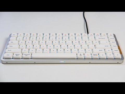 ⌨️ Lofree Flow – Kailh Ghost linear sound test - YouTube