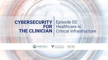 Cybersecurity for the Clinician - Episode 2: Healthcare Is Critical Infrastructure