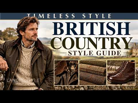 British Country Style for Men | Fall Style Guide