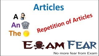 Repetition of Articles: English Grammar Articles Part 4