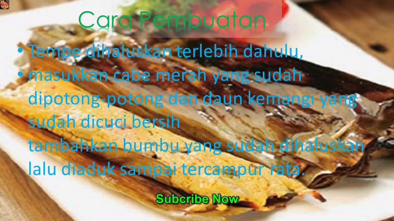 Cara Membuat Pepes Tempe Pedas Resep Masakan Tradisional Indonesia
